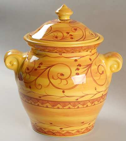 Karistan Cookie Jar & Lid