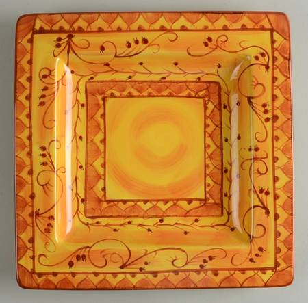 Karistan 13" Square Serving Platter