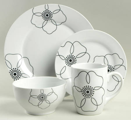 Mod Petal 4 Piece Place Setting