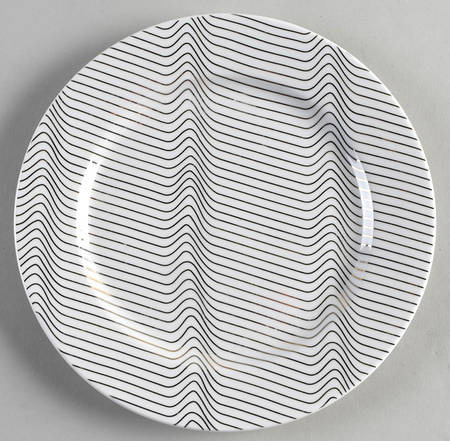 Opulent Metallic Salad Plate by Pier 1