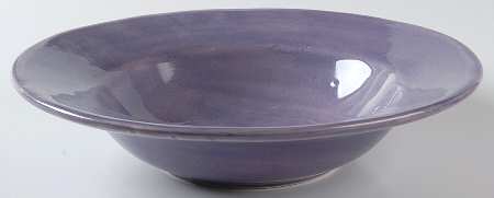 Sausalito Lavender Large Rim Soup Bowl