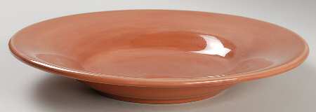 Sausalito Pumpkin Large Rim Soup Bowl