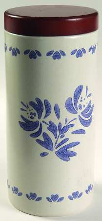 Yorktowne Medium Cylinder Canister & Wood Lid
