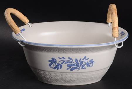Yorktowne Wicker Handled Basket
