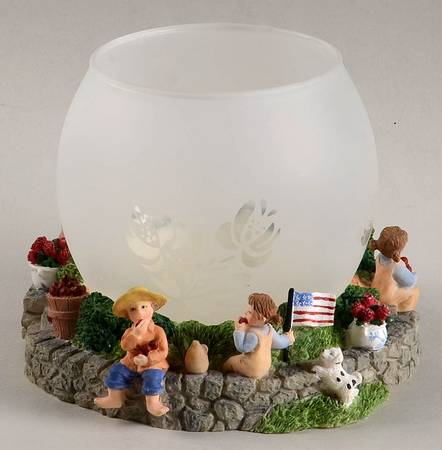 Yorktowne Candle Votive with Cup and Candle