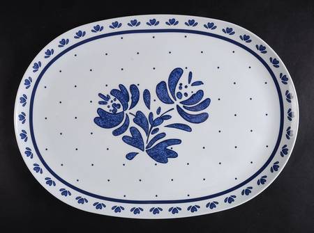 Yorktowne 15" Melamine Oval Serving Platter