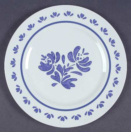 Yorktowne Melamine Luncheon Plate by Pfaltzgraff