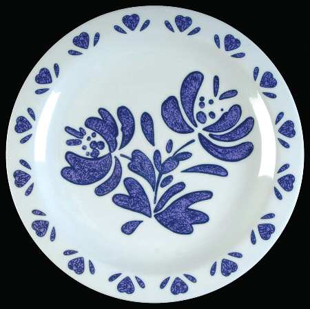 Yorktowne Melamine Luncheon Plate