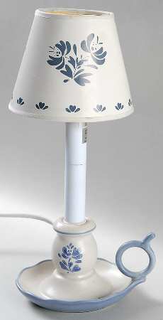 Yorktowne Candle Lamp & Shade