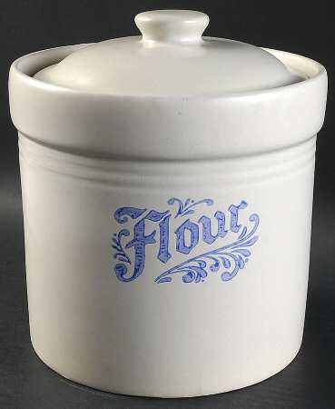 Yorktowne Flour Canister & Lid