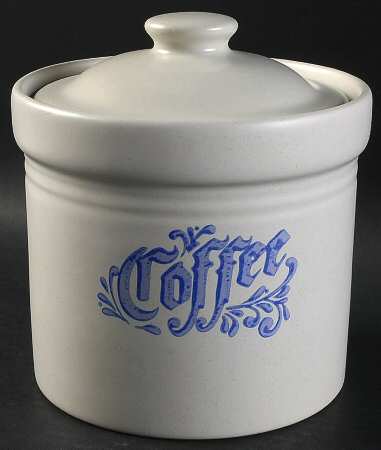 Yorktowne Coffee Canister & Lid