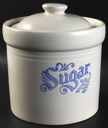 Yorktowne Sugar Canister & Lid