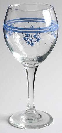 Yorktowne Glassware Wine Goblet by Pfaltzgraff