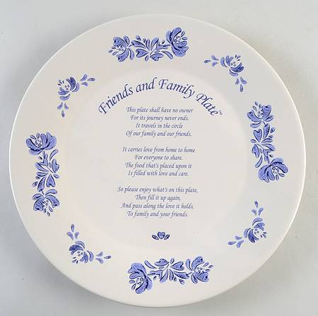 Yorktowne Friends & Family Plate