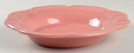 Frutuoso Pink Large Rim Soup Bowl