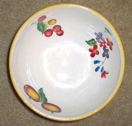 Fruit Cocktail Soup/Cereal Bowl