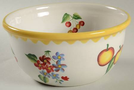 Fruit Cocktail 8" Mixing Bowl