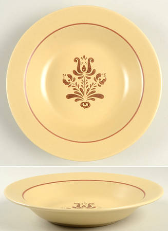 Village (Made in China) Rim Soup Bowl
