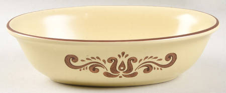 8" Oval Vegetable Bowl