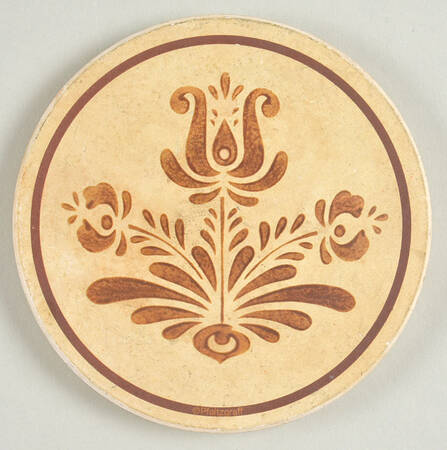 Village (Made in China) Round (Thirsty) Stone Coaster