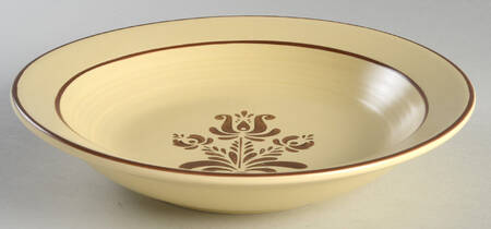 Village (Made in China) 10" Individual Pasta Bowl