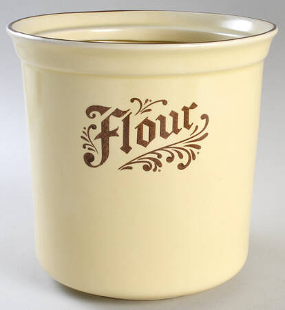 Village (Made in China) Flour Canister No Lid