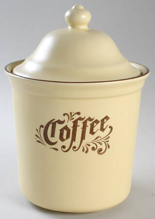 Village (Made in China) Coffee Canister & Lid