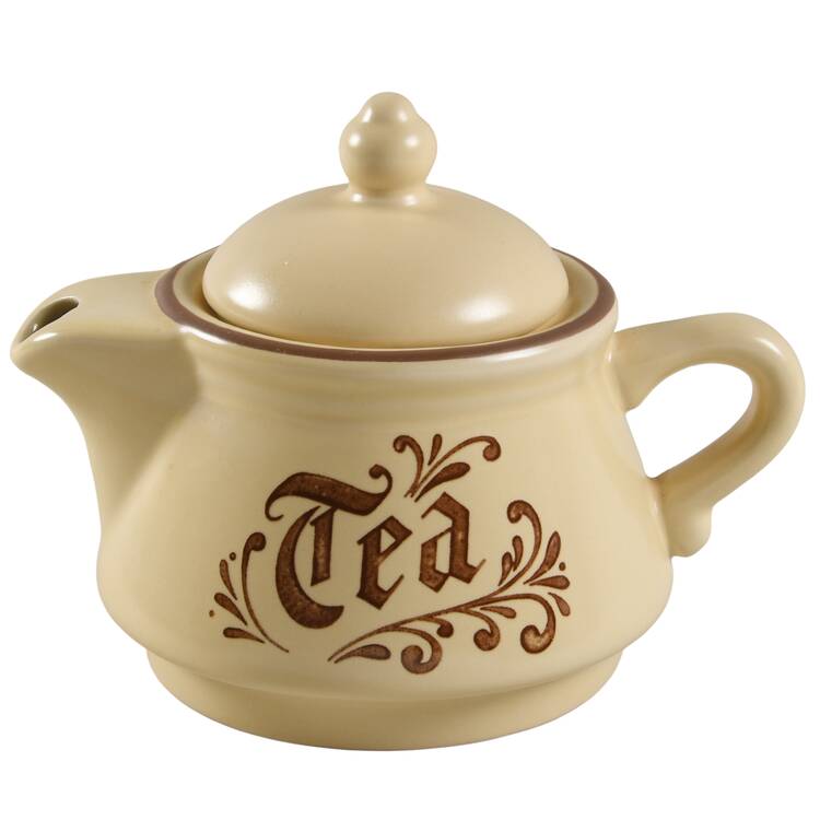 Village (Made in China) Teapot for Individual Teapot & Lid with Cup