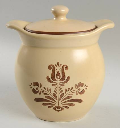 Village (Made in China) Brown Sugar Crock