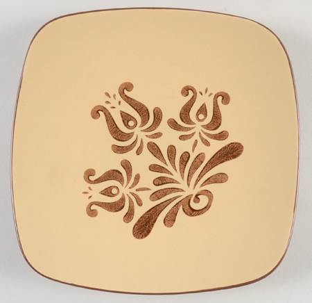 Village (Made in China) Square Salad Plate