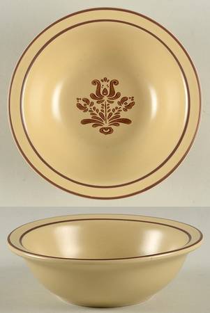 Village (Made in China) Soup/Cereal Bowl