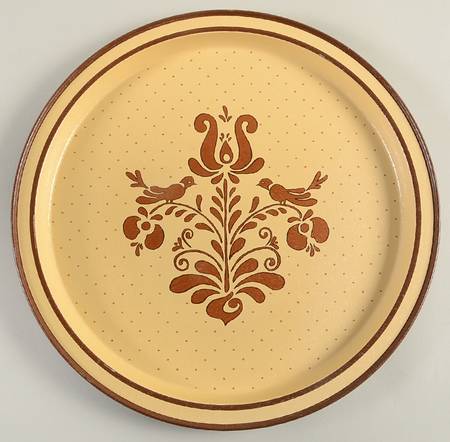Village (Made in China) Metal Serving Tray