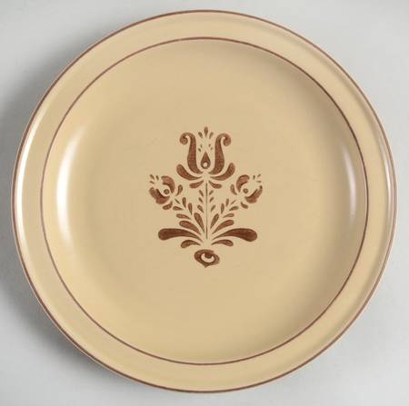 Village (Made in China) Luncheon Plate