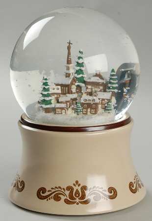 Village (Made in China) Snow Globe