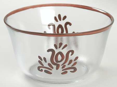 Village (Made in China) Individual Glassware Dessert Bowl