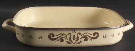 Village (Made in China) 16" Metal Rectangular Roaster