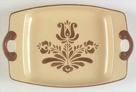 Village (Made in China) 12" Rectangular Serving Platter