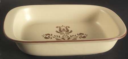Village (Made in China) 11" Rectangular Baker