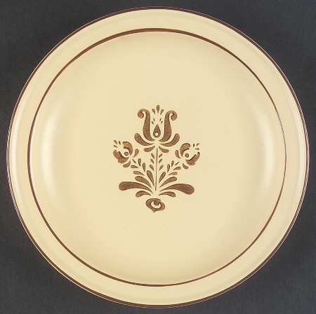 Village (Made in China) Luncheon Plate