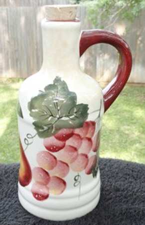 PER83 Oil Or Vinegar Cruet and Stopper