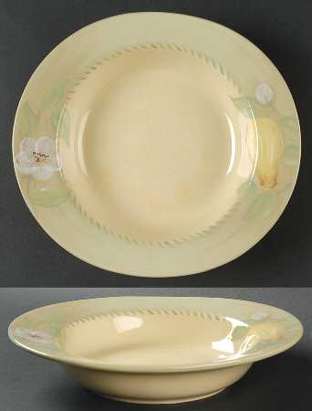Aurora Large Rim Soup Bowl