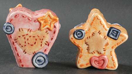 Crafty Christmas Figural Salt & Pepper Set