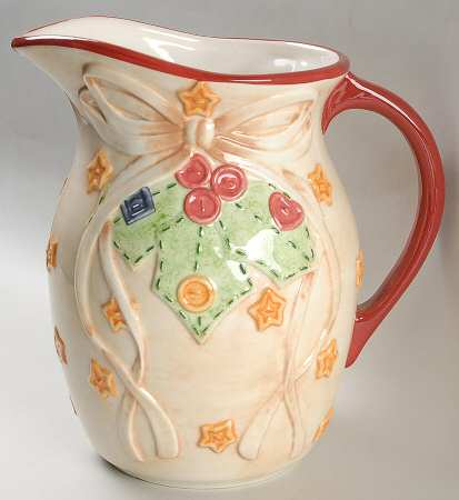 Crafty Christmas 128 Oz Pitcher