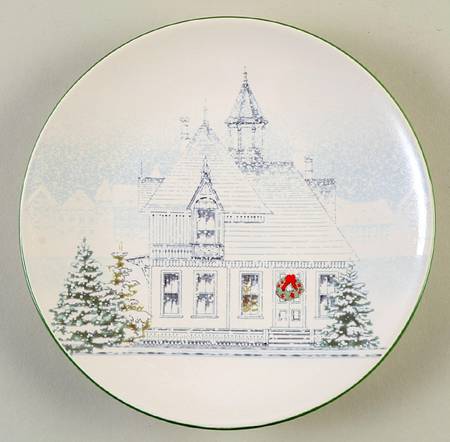 Victorian Lane Salad/Dessert Plate