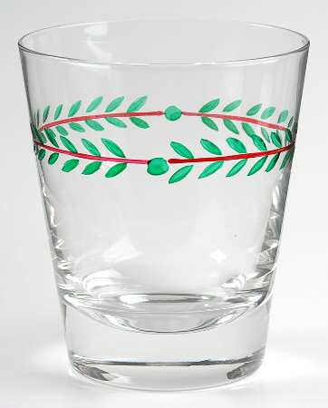 Merriweather Christmas Glassware Double Old Fashioned