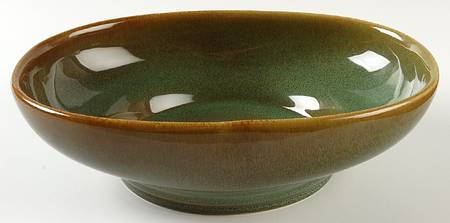 Mint Mocha 10" Oval Vegetable Bowl
