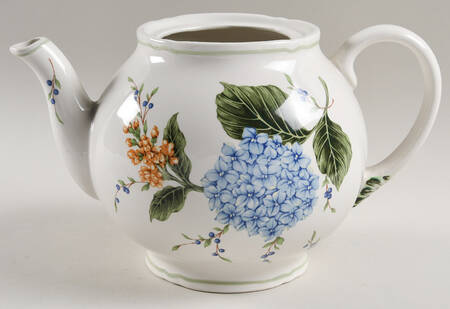 Vintage Garden Teapot No Lid