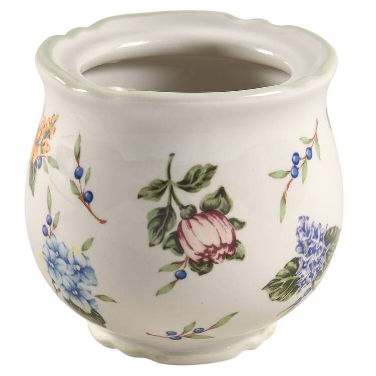 Vintage Garden Sugar Bowl No Lid
