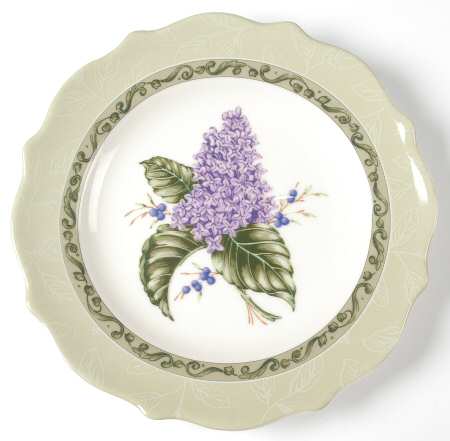 Vintage Garden Salad/Dessert Plate