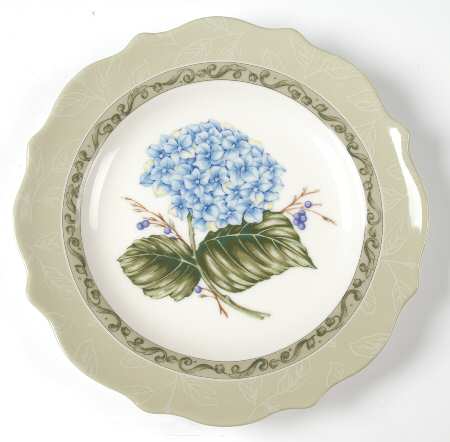 Vintage Garden Salad/Dessert Plate